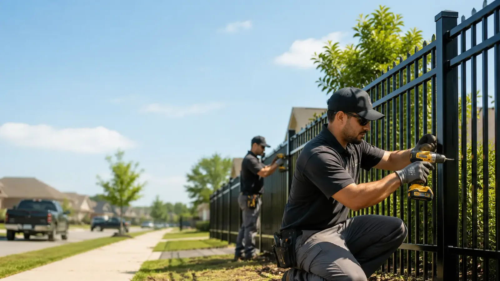 Metal Fence Installation in Walland, TN